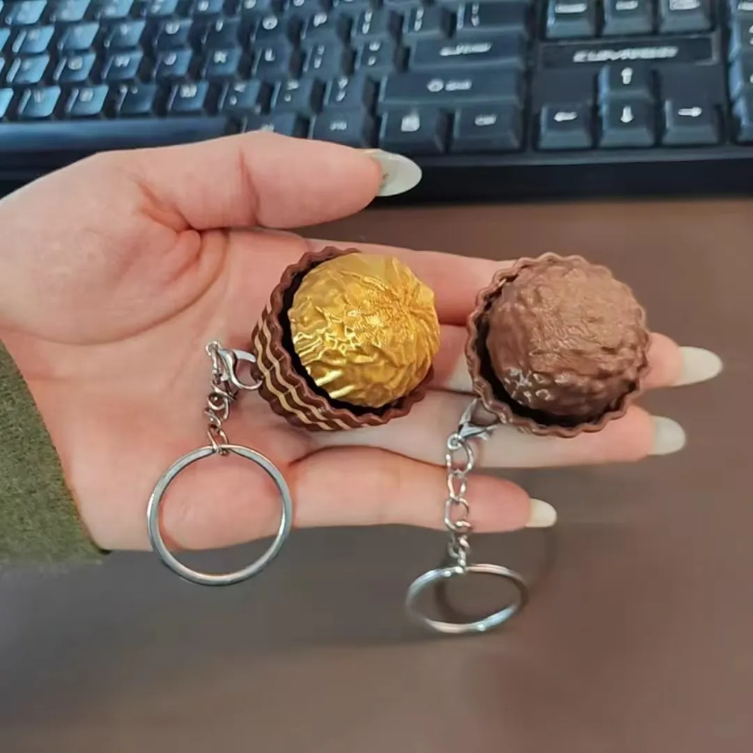 Food Or Snacks - Брелок-антистресс «Шоколадная клавиатура» из Дубая, кнопка-фиджет,